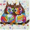 Owls In Love 5D DIY Paint By Diamond Kit