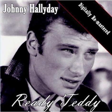 Johnny Hallyday Black And White 5D DIY Paint By Diamond Kit