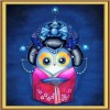 Diamond Embroidery Owl 5D DIY Paint By Diamond Kit