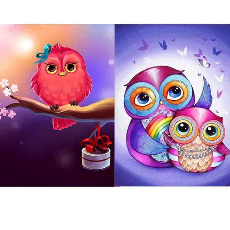 Owl Picture 5D DIY P...