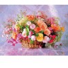 Colorful Flower 5D DIY Paint By Diamond Kit