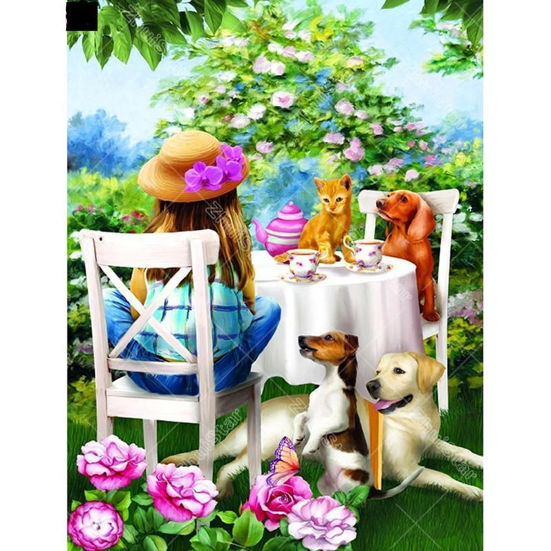 Pets Garden 5D DIY P...