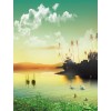 Landscape of the Lakeshore 5D DIY Paint By Diamond Kit