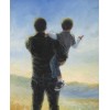 Father Carrying Son 5D DIY Paint By Diamond Kit