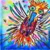 Colorful Bird 5D DIY Paint By Diamond Kit