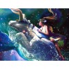 Merman Or Mermaid Constellations 5D DIY Paint By Diamond Kit