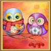 Double Birds 5D DIY Paint By Diamond Kit