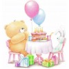 Cute Cartoon Bear 5D DIY Paint By Diamond Kit