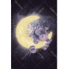 Pig On Moon 5D DIY Paint By Diamond Kit