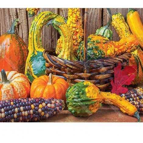 Harvest Fruit 5D DIY Paint By Diamond Kit