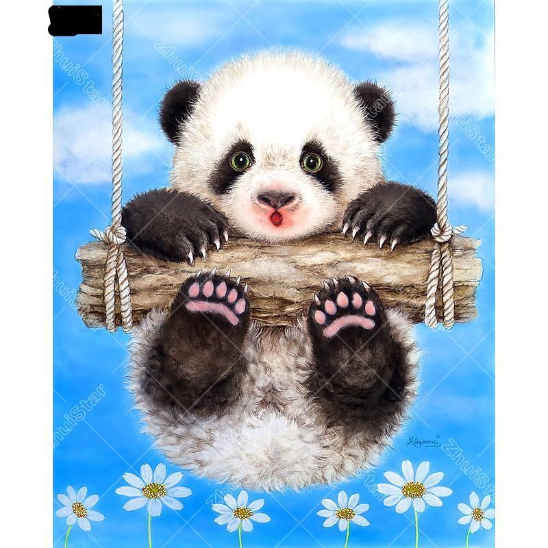 Panda baby 5D DIY Pa...