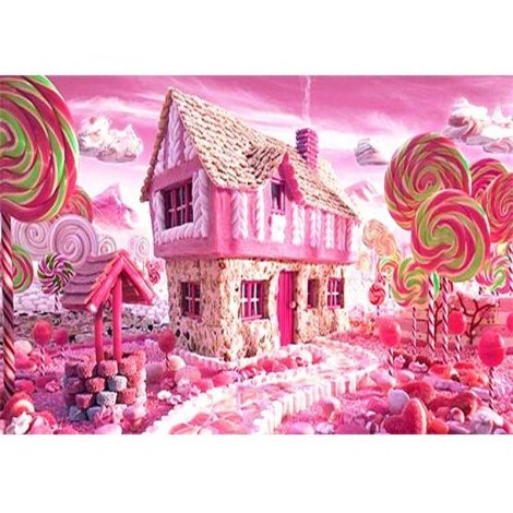 Fairy House 5D DIY Paint By Diamond Kit