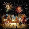 Christmas Night Beauty 5D DIY Paint By Diamond Kit