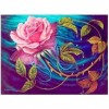 Mosaic Pink Rose Sea 5D DIY Paint By Diamond Kit