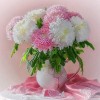 Dahlia Vase 5D DIY Paint By Diamond Kit