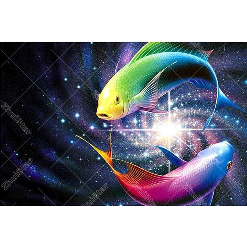 Color Fish 5D DIY Pa...