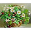 Sunflower Basket 5D DIY Paint By Diamond Kit