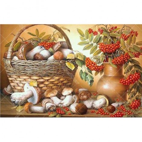 Fruit Basket 5D DIY Paint By Diamond Kit