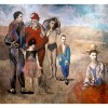 Family Of Saltimbanques - Pablo Picasso 5D DIY Paint By Diamond Kit