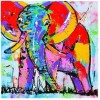 Colorful Gigantic Elephant 5D DIY Paint By Diamond Kit