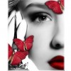 Pretty Girl With Butterflies 5D DIY Paint By Diamond Kit