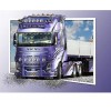 Purple Truck 5D DIY Paint By Diamond Kit