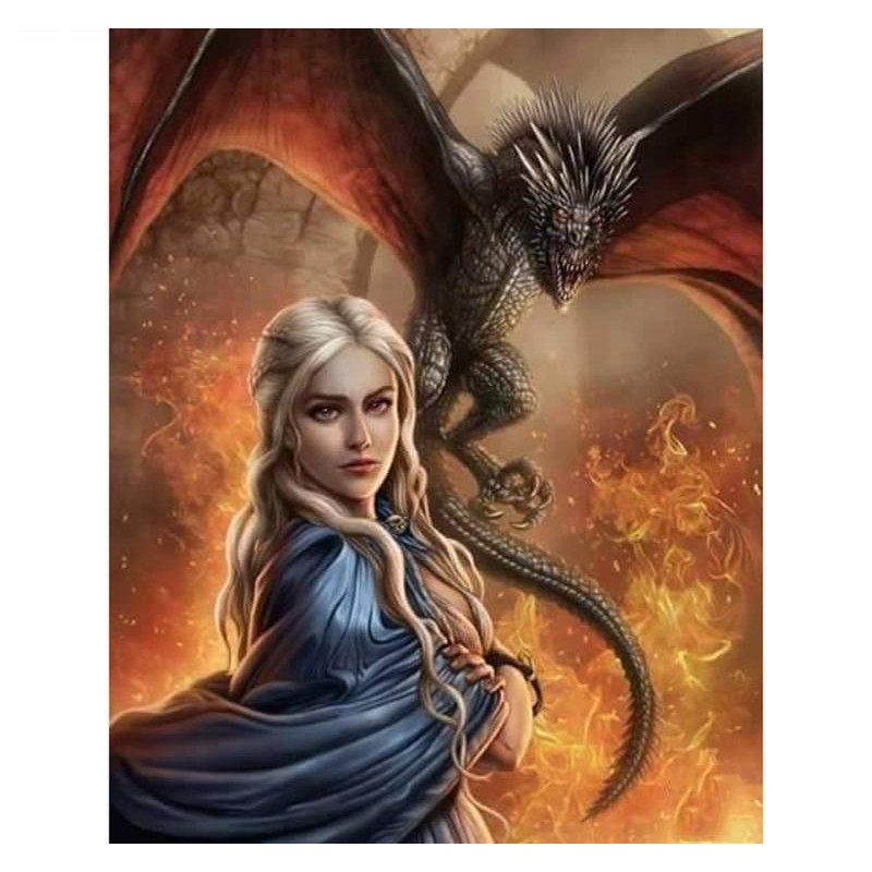 Girl & Dragon 5D...