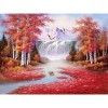 Fenglin Waterfall 5D DIY Paint By Diamond Kit