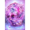 Purple Flower Fairy 5D DIY Paint By Diamond Kit