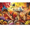 Deer & Birds 5D DIY Paint By Diamond Kit