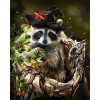 Owl & Raccoon 5D DIY Diamond Painting