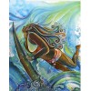 Deep Sea Woman 5D DIY Paint By Diamond Kit