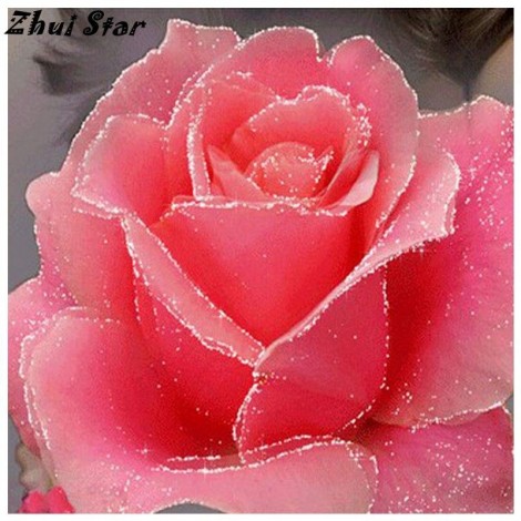 Red Rose 5D DIY Paint By Diamond Kit