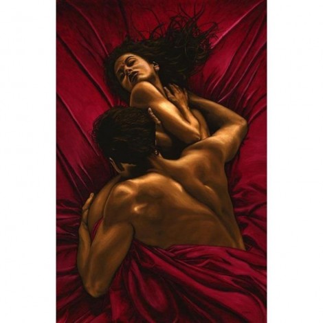 Man And Woman Sensual 5D DIY Paint By Diamond Kit