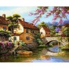 Peaceful House 5D DIY Paint By Diamond Kit