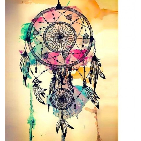 Dreamcatcher 5D DIY Paint By Diamond Kit