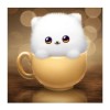 Cup Kitten DIY Paint By Diamond Kit