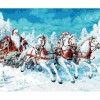 Santa Clauses 5D DIY Paint By Diamond Kit