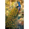 Peacock Embroidery 5D DIY Paint By Diamond Kit