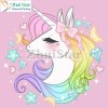 Unicorn 5D DIY Paint By Diamond Kit