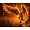 Flame Angel 5D DIY Paint By Diamond Kit