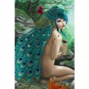 Naked Peacock Angel 5D DIY Paint By Diamond Kit