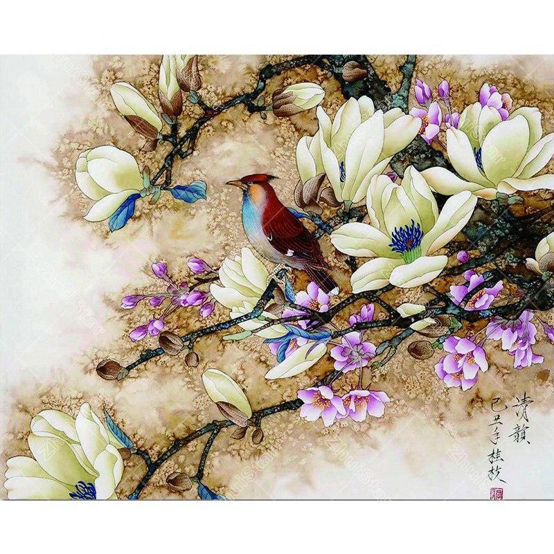 Flower Tree Bird 5D ...