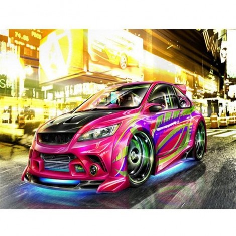 Fast Car 5D DIY Paint By Diamond Kit