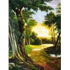 Sunrise in forest 5D DIY Diamond Painting