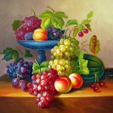 Fruit Basket 5D DIY Paint By Diamond Kit