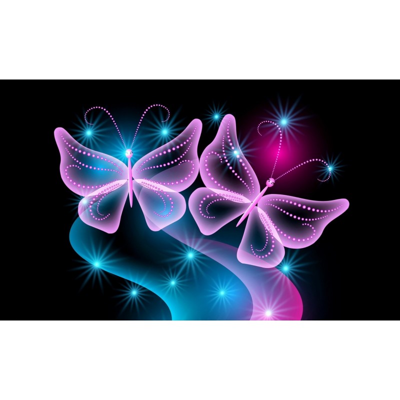 Glowing Butterfly 5D...