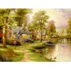 Ideal Village 5D DIY Paint By Diamond Kit