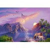 Horse Landscape 5D DIY Paint By Diamond Kit