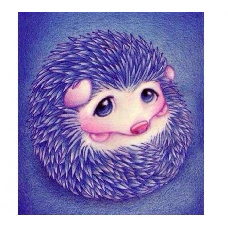 Hedgehog 5D DIY Paint By Diamond Kit